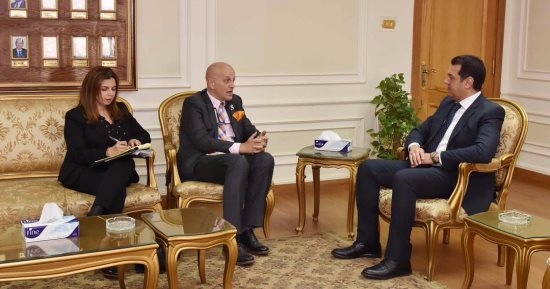 محافظ أسيوط يناقش سبل التعاون مع ممثلى صندوق الأمم المتحدة للسكان
