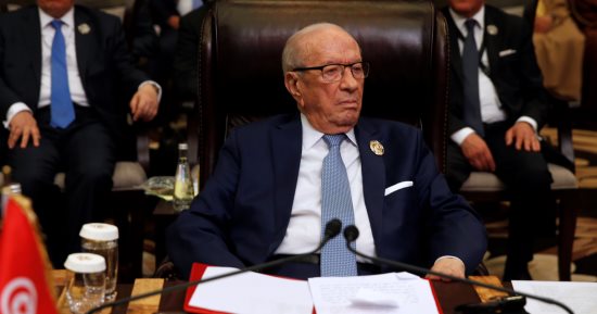 الرئيس التونسى: قدمنا مبادرة مع الجزائر ومصر لجمع الفرقاء الليبيين