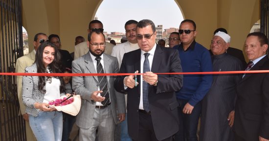 محافظ الفيوم يفتتح أعمال تطوير المركز الحرفى الترفيهى بالسيليين