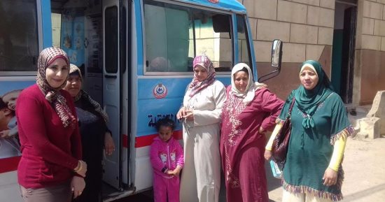  قافلة طبية لتنظيم الأسرة بقرى أبو داراز بفوه كفر الشيخ