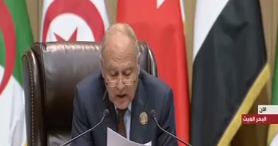 أبو الغيط: لا حل عسكرى للأزمة السورية إلا عبر التوصل لتسوية سلمية