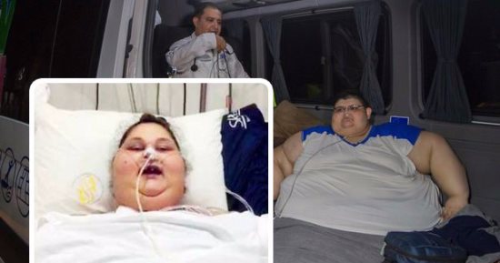 أسمن رجل فى العالم على خطى المصرية إيمان فى الريجيم