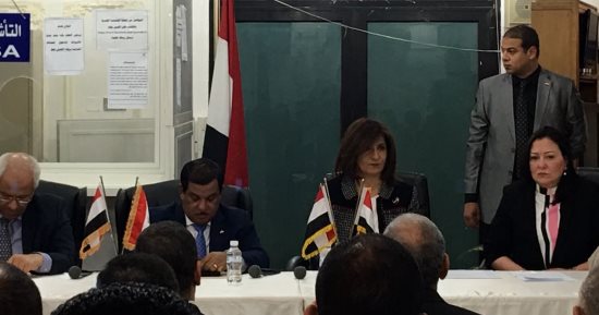 نبيلة مكرم: "أنا وزيرة لكل المصريين بالخارج دون تفرقة"