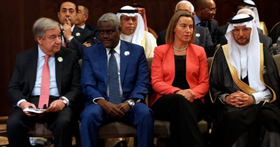 موجرينى: أوروبا تأمل فى مزيد من التعاون مع العالم العربى