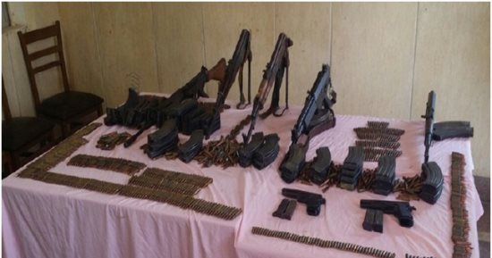 ضبط 16 سلاح نارى و21 طلقة بحملة أمنية على المراكز والأقسام بسوهاج