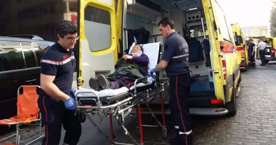 طعن 3 سياح ومرشد سياحى ورجل أمن فى مدينة جرش الأردنية