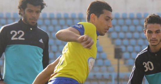 أحمد هانى لاعب الطلائع يحتفل بزفافه اليوم قبل مواجهة بيراميدز
