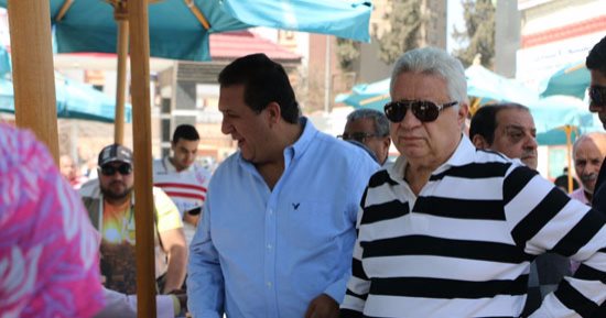 مرتضى منصور يجتمع بجهاز الزمالك الجديد قبل قيادة المران الأول