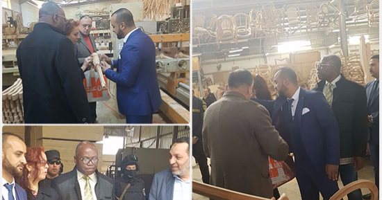 مصر على أعتاب طفرة فى صناعة "الموبيليا".. اتجاه مصنعى الأثاث لاستيراد الأخشاب من الجابون بدلاً من أوروبا لاستغلال فرق السعر.. سفير الجابون يزور المنطقة الصناعية بدمياط.. ويعرض 15 نوعا جديدا للأخشاب