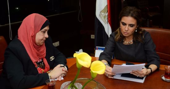 سحر نصر تلتقى رئيسة الشركة القابضة للسياحة والسينما لمتابعة قطاع الأعمال