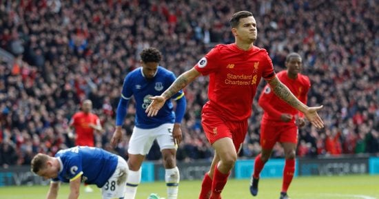 ملخص وأهداف مباراة ليفربول وإيفرتون فى ديربى الميرسيسايد
