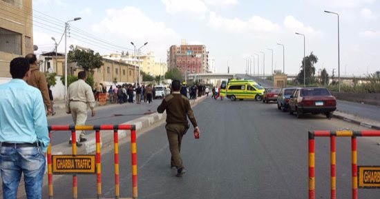 ارتفاع عدد مصابى الانفجار أمام مركز تدريب الشرطة بطنطا لـ 16 شخصا