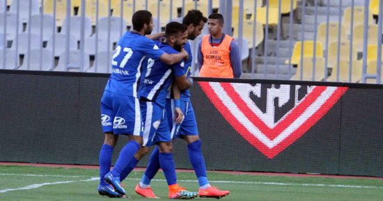 بالفيديو.. سموحة يتقدم على المصرى بهدف "فريد"