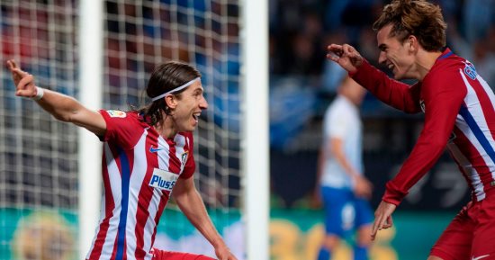 شاهد ملخص وأهداف فوز أتلتيكو مدريد على مالاجا بـ"الليجا" 