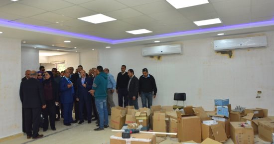 بالصور ..جامعة أسيوط : نظام جديد لمتابعة الحالة الأمنية بالمستشفيات