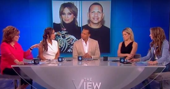 أليكس رودريجيز يتحدث عن علاقته بجنيفر لوبيز فى برنامج "The View"