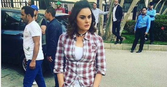 رشا مهدى تنشر صورة لها من كواليس مسلسلها الجديد "رمضان كريم"
