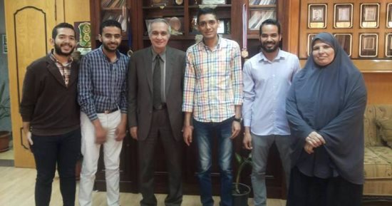 فوز مشروع "بدلة الغوص الذكية" لطلاب منوف بدعم أكاديمية البحث العلمى