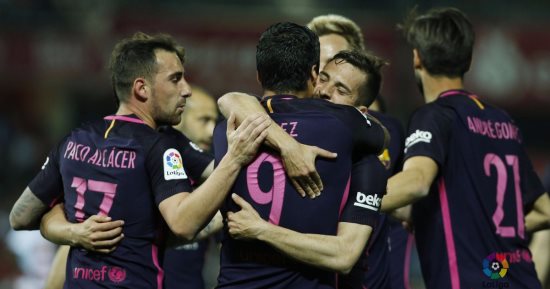 بالفيديو.. برشلونة يكتسح غرناطة برباعية ويواصل ملاحقة ريال مدريد