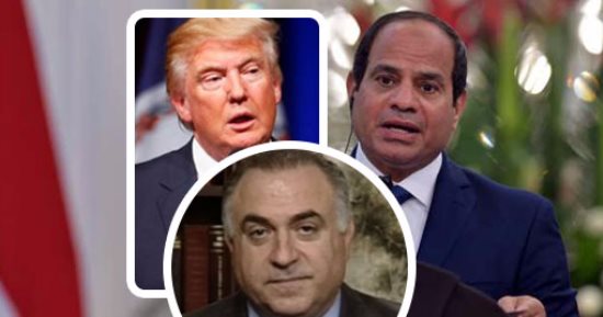 مدير التحالف الأمريكى الشرق أوسطى: ترامب يسعى لشراكة استراتيجية مع مصر.. ويؤكد: استمرار دعم القاهرة عسكريا فى صالح واشنطن.. دونالد يحتاج حلفاء لحل أزمة ليبيا.. والعلاقات المصرية الروسية أقلقت أمريكا