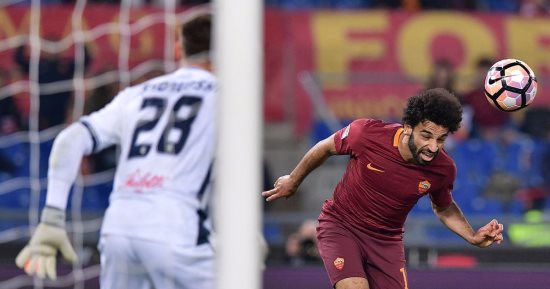 بالفيديو.. محمد صلاح ثانى أفضل لاعبى روما أمام إمبولى