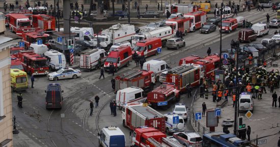 اعتقال شخصين يجندان "إرهابيين" فى سان بطرسبرج