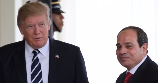 بدء لقاء الرئيس السيسى ونظيره الأمريكى فى البيت الأبيض