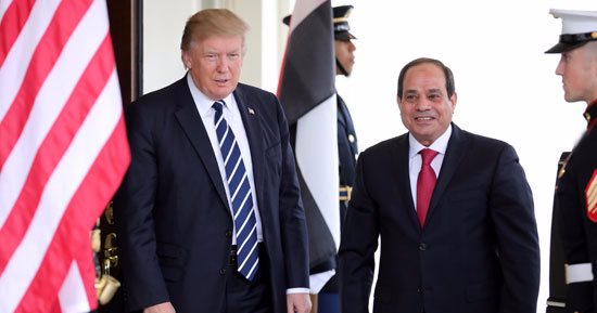 السيسي: راهنت على ترامب منذ لقائنا الأول وشخصيته متفردة فى مكافحة الإرهاب
