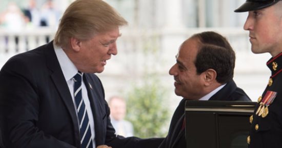 بالفيديو.. ترامب للسيسي: التعاون العسكري مع مصر سيكون أكبر من أي وقت مضى