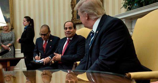 قمة تاريخية بين السيسي وترامب فى البيت الأبيض