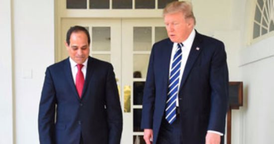 ترامب لأسوشيتدبرس: علاقتى بالسيسى من أهم إنجازاتى ولا اتفاق حول آية حجازى