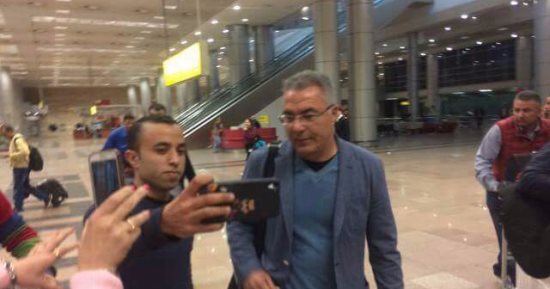 جمهور الزمالك يستقبل إيناسيو بالسيلفى