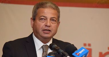 بالصور.. وزير الرياضة وسويلم وعبدالفتاح ومرزوق فى قرعة دورى مراكز الشباب لكرة القدم