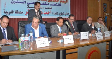 محافظ الغربية يشارك بمؤتمر الدرن بكلية طب طنطا