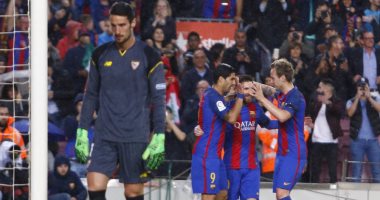 بالفيديو.. برشلونة ينتزع صدارة الليجا "مؤقتا" بثلاثية فى إشبيلية