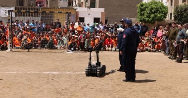 الحماية المدنية تزور مدارس السويس والمنوفية للتعريف بكيفية التعامل مع الحرائق