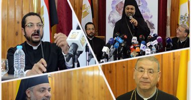 بالصور.. الكنيسة الكاثوليكية تتأهب لمرافقة بابا الفاتيكان فى زيارته لمصر.. مطران الأقصر للإعلام الإيطالى: الدولة لم تقصر فى حادث ريجينى والأقباط يتمتعون بكل الحقوق.. ويؤكد: 30 يونيو أنقذتنا من الغرق