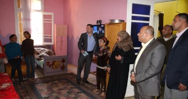 محافظ المنوفية يتفقد مؤسسة تربية البنات بشبين الكوم