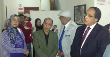 افتتاح المعرض الشهرى للفنون التشكلية بقصر ثقافة شبين الكوم