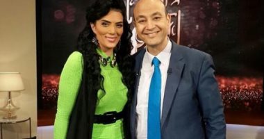 حورية فرغلى تنشر كواليس لقائها مع عمرو أديب أمس عبر "إنستجرام"