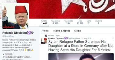 سوريون ضد سوريا.. يغيرون صورهم على "تويتر" لــ"ترامب" لشكره على الهجمات