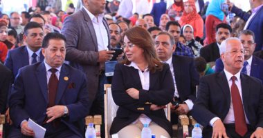 بالصور.. بدء احتفالية وزارة التضامن بـ"يوم اليتيم" بحضور غادة والى