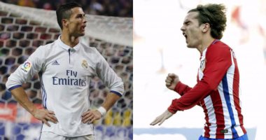 تشكيل الديربى.. رونالدو يقود ريال مدريد أمام أتلتيكو المتسلح بـ جريزمان