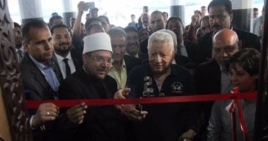 بالفيديو والصور.. وزير الأوقاف يفتتح مسجد الزمالك