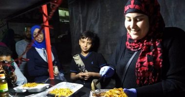 "تشيكولولو" عربة "ريهام" التى جمعت بين علم النفس والأكل الصينى