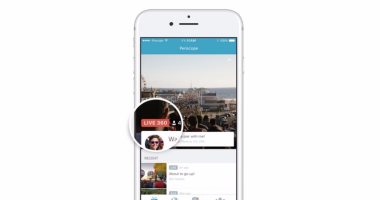 الآن يمكن للجميع إطلاق بث مباشر 360 درجة عبر Periscope