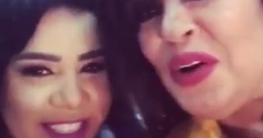 شيماء سيف تنشر فيديو مع فيفى عبده أثناء تصوير "تلاتة فى واحد"