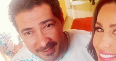 قبل عرضه على الفضائيات.. مى سليم ومحمد بركات فى كواليس مسلسل سبع صنايع