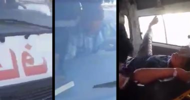 "أرواح الناس مش لعبة".. بالفيديو.. سائق إسعاف بالمنصورة يترك مريضا لشراء طعام