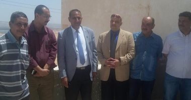 رئيس جامعة أسوان يتفقد الإنشاءات الجديدة لإفتتاحها بداية العام القادم